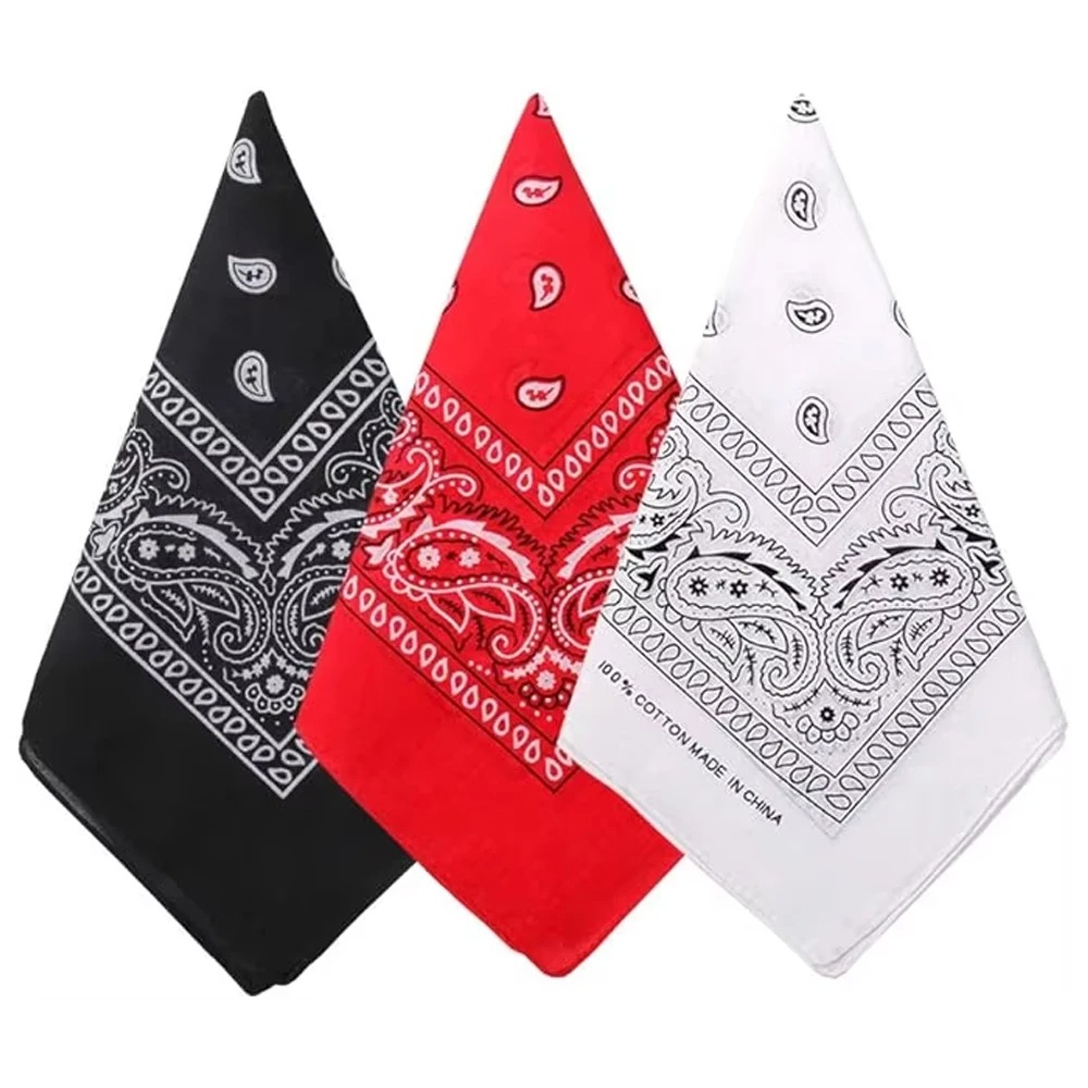 Unisex Men Women Bandana Hairb - Handkerchief Cotton Men 评论和价格