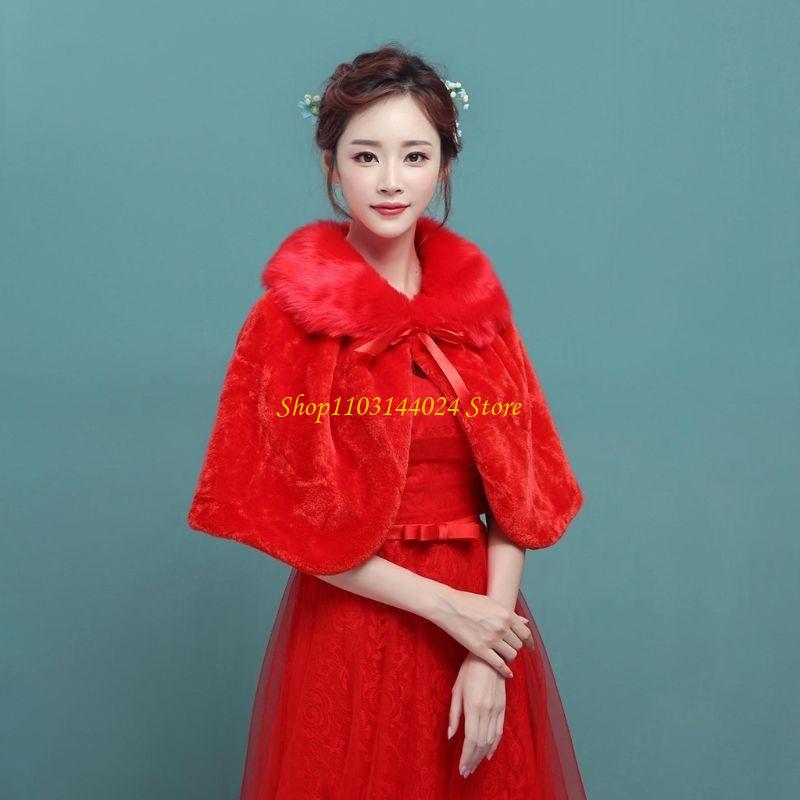 N5KE Womens Winter Thicken Plu - Stole Wedding Shawl 评论和价格
