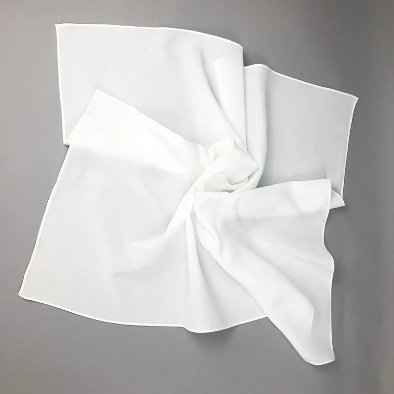 New Women Silk Scarf Square Ne - Silk Neck Scarf 评论和价格