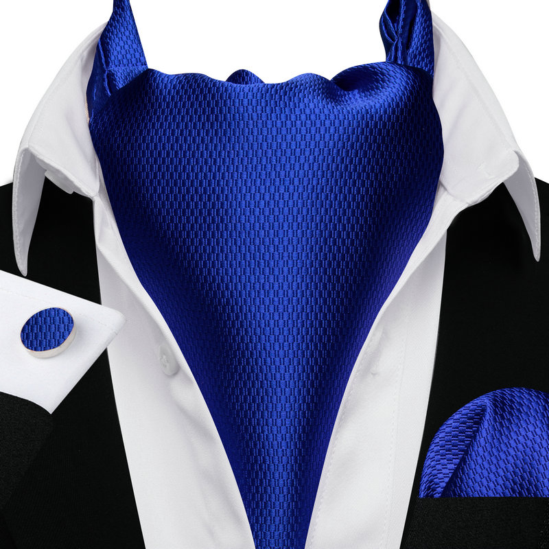 Barry.Wang Men's Ascot Pocket  - Pocket Square Set 评论和价格