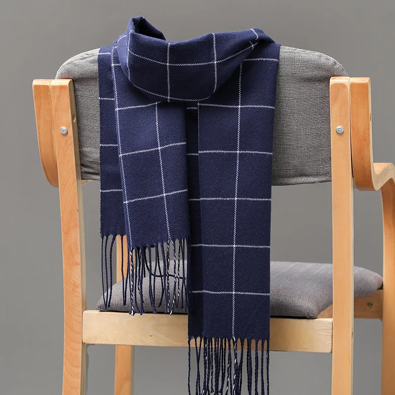 2023 New Winter Men Scarf Keep - Muffler Men Wool 评论和价格
