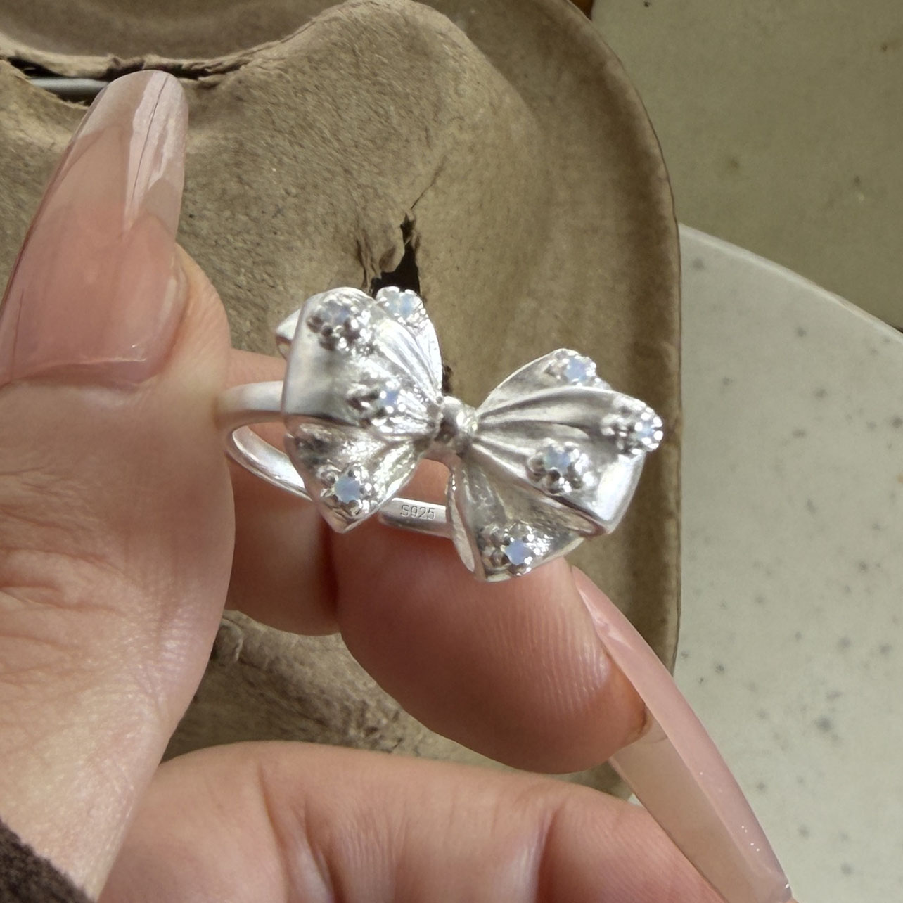 925 Sterling Silver Rings for  - Tie Clip Silver 评论和价格