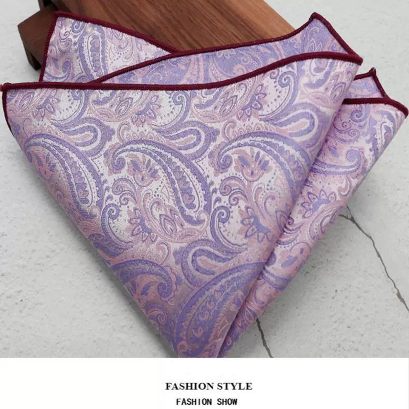 Classic Pasiley Pocket Square  - Pocket Square Set 评论和价格