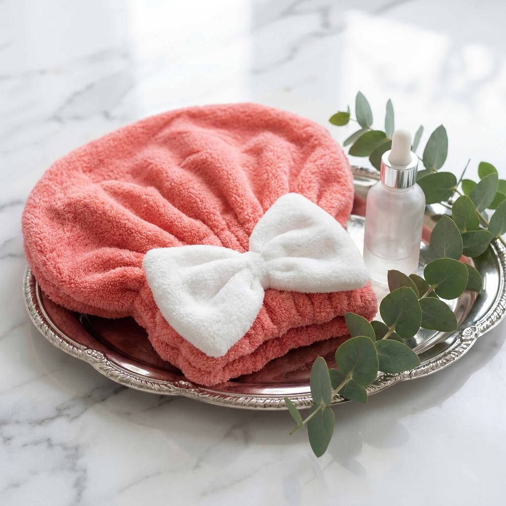 Microfiber Hair Drying Cap, Qu - Head Wrap Turban 评论和价格