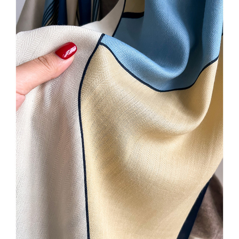 Luxury Brand Scarf  Wool Cotto - Pashmina Wrap Large 评论和价格