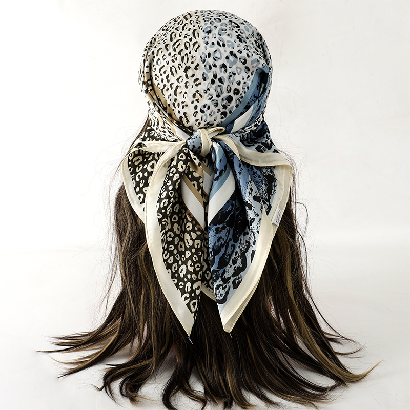 Luxury Silk Shawl Fat Cat Squa - Face Scarf Mask 评论和价格