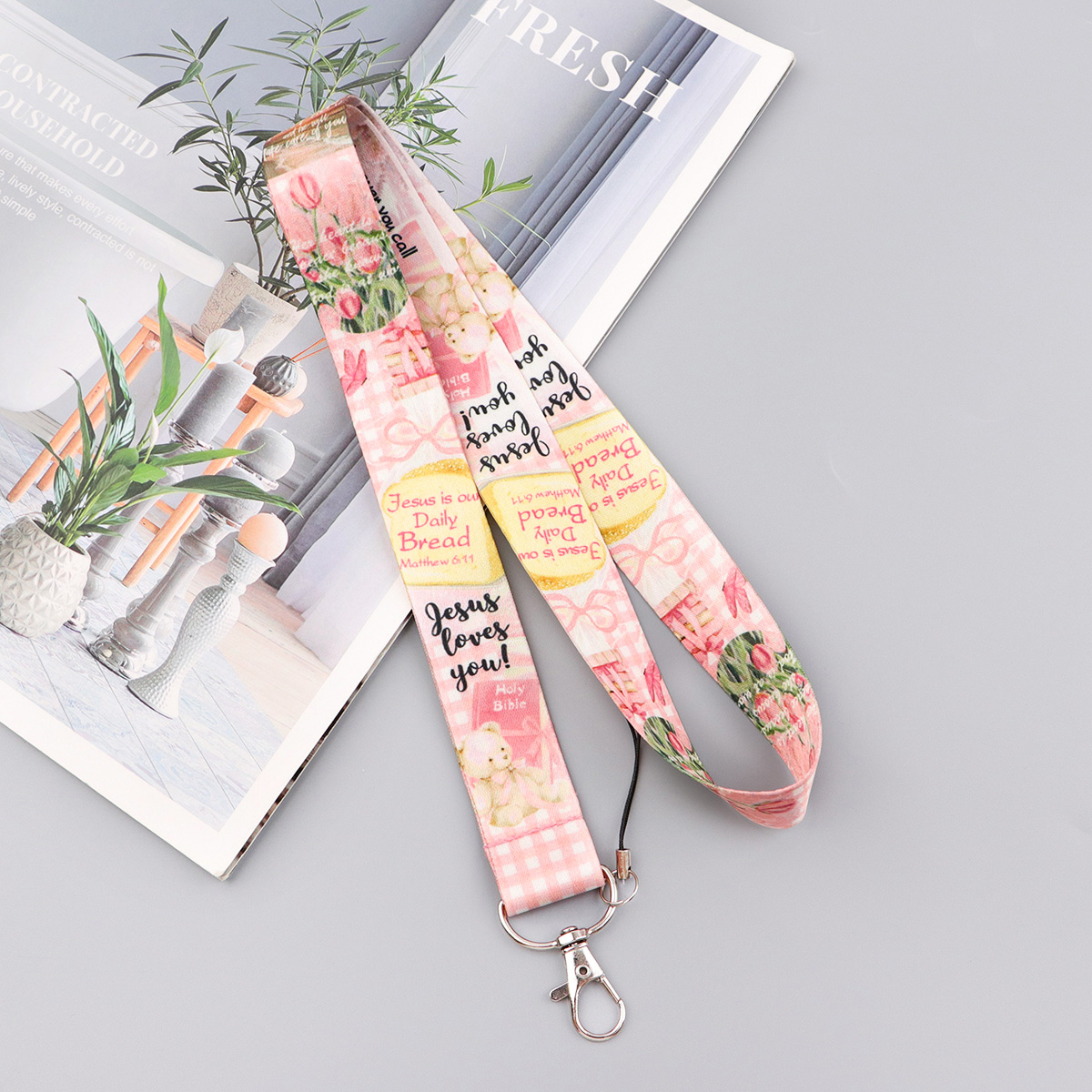 Funny Flower Quotes Lanyard Ne - Lanyard Badge Holder 评论和价格