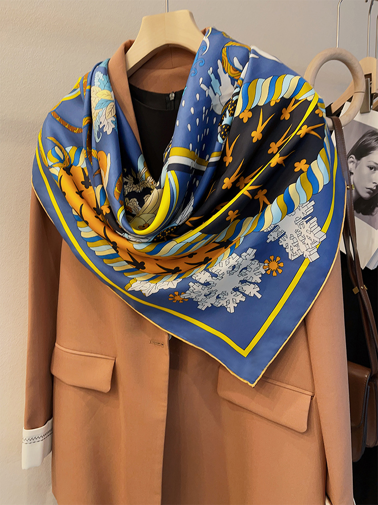 135CM 135CM Mulberry Silk Larg - Face Scarf Mask 评论和价格